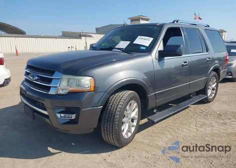 2015 Ford Expedition Limited z USA, uszkodzony, nr VIN 1FMJU1KT9FEF08545